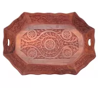 Wooden tray carving