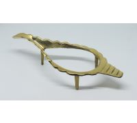 Shankh stand brass conch stand shell stand  4 inches