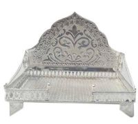 Sterling Silver Singhasan Chandi ka singhasan silver sinhasan Silver singhasan 8×5 inches