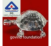 Sterling Silver Tortoise pure silver turtle lucky  chandi ka kachhua 225gm