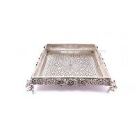 Sterling Silver Tray 14×9 inches pure silver Serving Tray