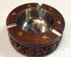 Ash tray wooden Ash bowl