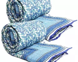 Jaipuri  quilt light weight rajai single