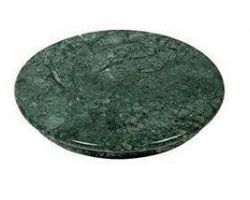 Chakla green Marble stone roti pastry board
