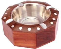 Wooden ash tray Ash tray bowl
