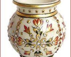 Marble matka pot,  marble kalash