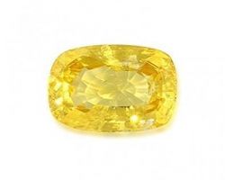 Yellow sapphire pukhraj 6.25 ct