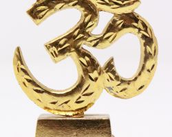 Om stand Brass Om stand