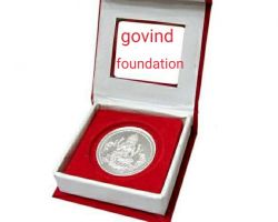 Silver Laxmi coin pure silver coin 10gm