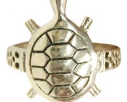 Tortoise ring silver kachhua ring