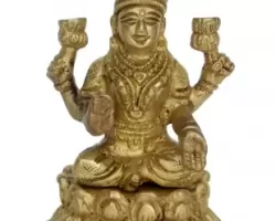 Panchdhatu laxmi idol 5 inches panchadhatu lakshmi idol