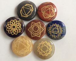 Seven chakra stone 7 chakra healing stone