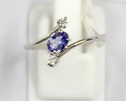 Blue sapphire ring neelam ring silver