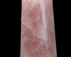 Rose quartz pencil Natural Rose quartz pencil 2.5 inches