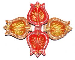 Diya clay diya diwali decorativ diya set of 6