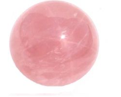 Roze quartz ball 200 gm