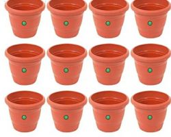 Plastic gamla , plastic pot set of 12