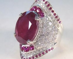 Ruby ring manik ring