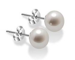 Real pearl earrings pearl tops