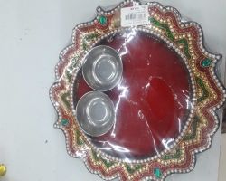 Pooja thali metal