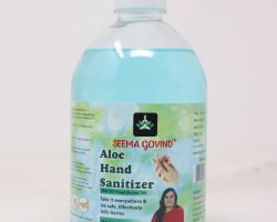 Sanitizer Hand sanitizer 1 liter brand seema govind
