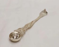 Pure silver spoon designer spoon
