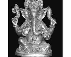 pure silver ganesh idol Chandi ke ganeshji silver ganesh idol 55gm