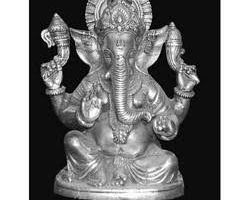 pure silver Ganesha idol Chandi ke ganeshji silver ganesh idol 55gm