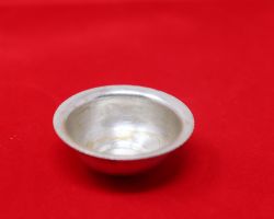 Silver small bowl for roli chandan chandi ki katori