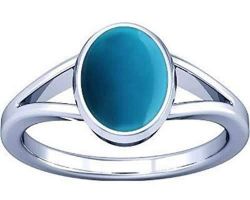 Firoza silver ring natural firoza in silver ring turquoise ring