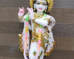 Krishna marble  murti marble krishna  statue  of Lord Krishna fine marble statue code 1