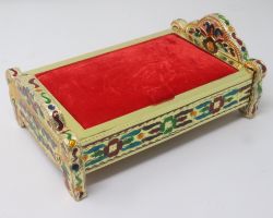 Kanha bed laddu gopal bed with mattress code 5