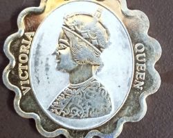 Silver Coin Victoria Pure silver Victoria Coin 10gm