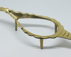 Shankh stand brass conch stand shell stand  4 inches