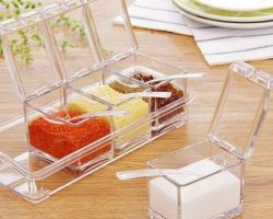 4 piece spice dry fruits rack