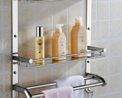 Bathroom shelf stainless steel