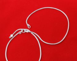 Silver Anklet chandi ki payal  Silver payjebcode 1