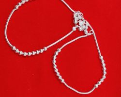 Silver Anklet chandi ki payal Silver Payal