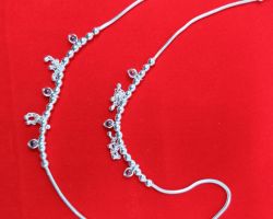 silver Anklet latest design Silver payal