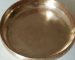 Kansa bela bronze deep plate