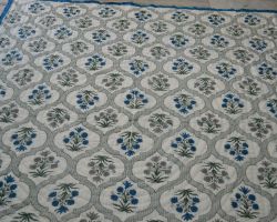 Handblock printed jaipuri quilt jaipuri rajai handblock Royal 2