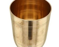 Bronze tumbler Kansa  glass bronze glass 200ml