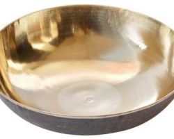 Bronze deep plate kanse ki plate