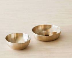 Bronze bowl set of 2 kanse ki katori  2 set