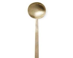 Brass cooking spoon peetal ka chamcha brass serving spoon