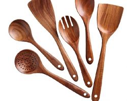 Wooden spoon set of 6