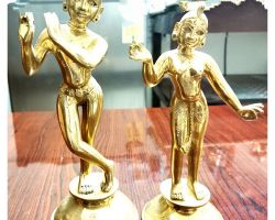 Brass statue Radha krishna brass idol code 5