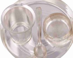 Silver Annaprash set chandi ka Annaprash set