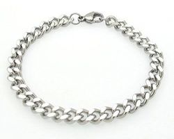 Silver Bracelet for men Pure Silver Bracelet link design