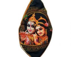 Jaap bag mala jap bag Embroidery work Radha Krishna code 5